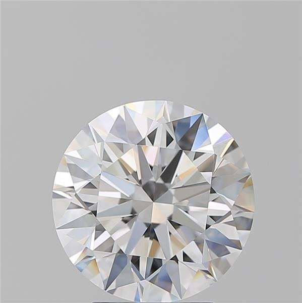 3.51ct E VVS2 Rare Carat Ideal Cut Round Diamond