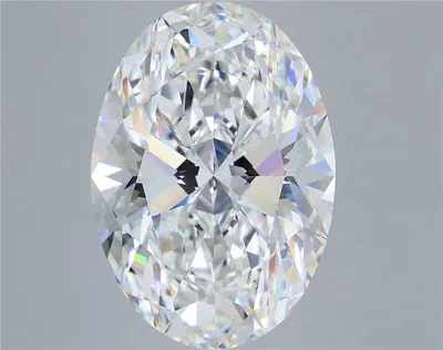 12.08ct E VS2 Rare Carat Ideal Cut Oval Lab Grown Diamond