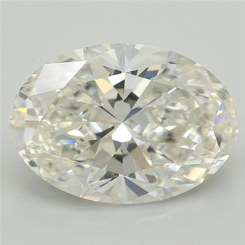 4.30ct H VVS2 Rare Carat Ideal Cut Oval Lab Grown Diamond