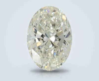 4.30ct H VVS2 Rare Carat Ideal Cut Oval Lab Grown Diamond