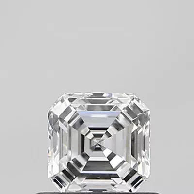 0.53ct E VVS1 Rare Carat Ideal Cut Asscher Lab Grown Diamond