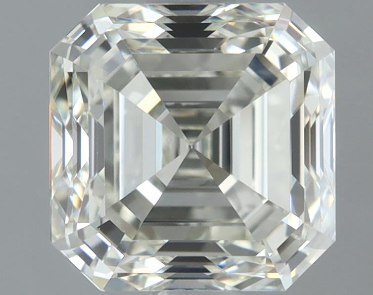 2.03ct J IF Rare Carat Ideal Cut Asscher Diamond