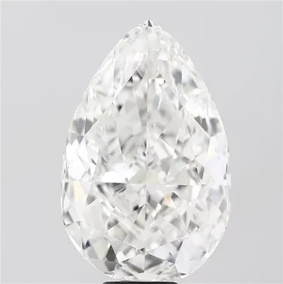 15.03ct G VVS2 Rare Carat Ideal Cut Pear Lab Grown Diamond