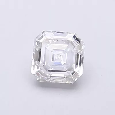 0.52ct D VS1 Very Good Cut Asscher Lab Grown Diamond