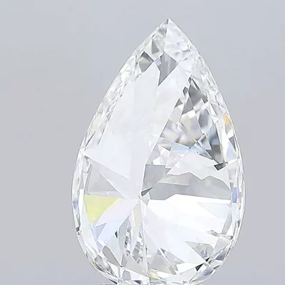 6.00ct F VS1 Rare Carat Ideal Cut Pear Lab Grown Diamond