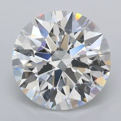 2.28ct E FL Rare Carat Ideal Cut Round Lab Grown Diamond