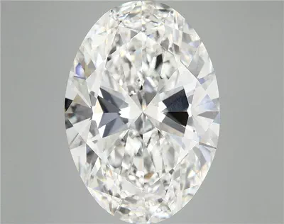 12.04ct E VVS2 Rare Carat Ideal Cut Oval Lab Grown Diamond