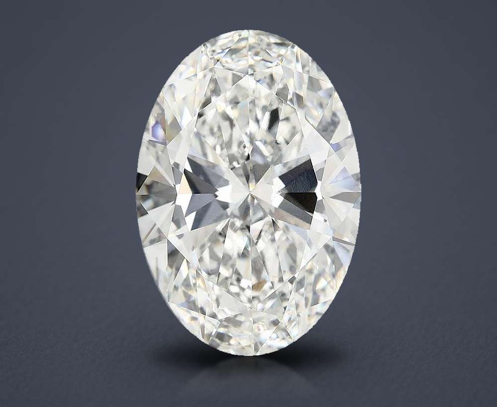 12.04ct E VVS2 Rare Carat Ideal Cut Oval Lab Grown Diamond