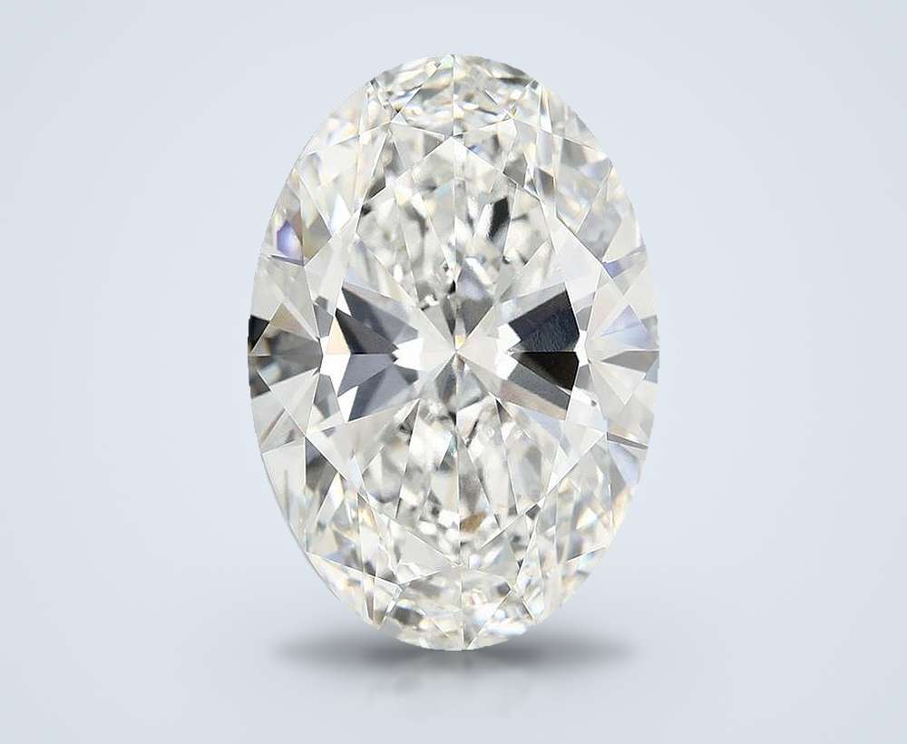 12.04ct E VVS2 Rare Carat Ideal Cut Oval Lab Grown Diamond