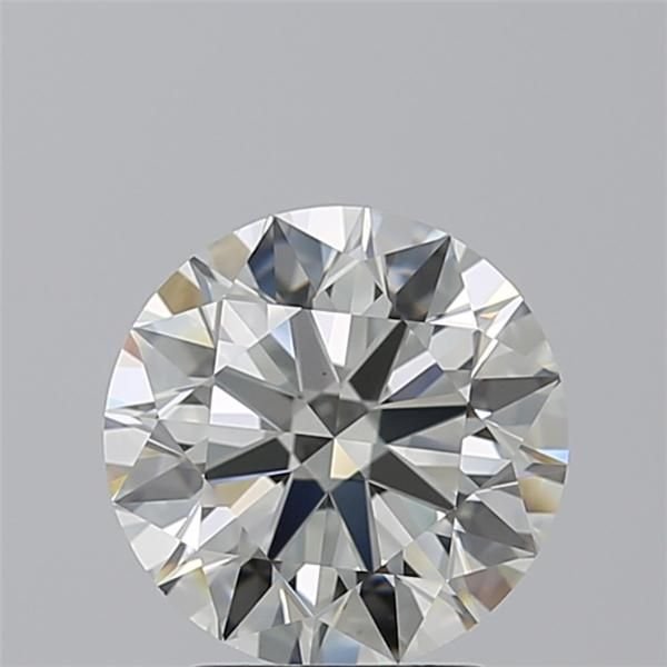 2.51ct J VS1 Rare Carat Ideal Cut Round Diamond