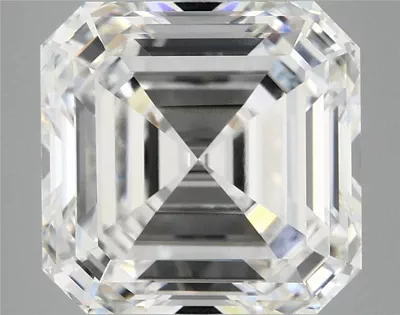 8.15ct E VVS2 Rare Carat Ideal Cut Asscher Lab Grown Diamond