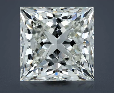 2.02ct H SI1 Rare Carat Ideal Cut Princess Diamond