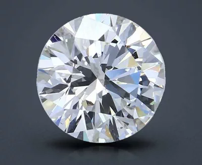 3.42ct I VS2 Rare Carat Ideal Cut Round Diamond