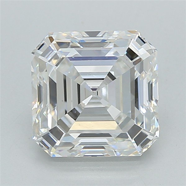 2.07ct F VS1 Rare Carat Ideal Cut Asscher Lab Grown Diamond