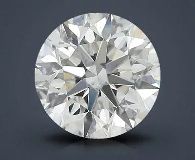 3.02ct H SI1 Excellent Cut Round Diamond