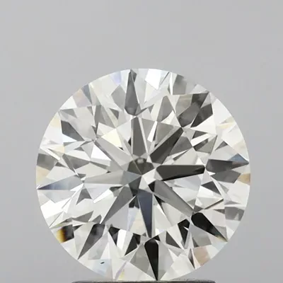 3.19ct H VS1 Rare Carat Ideal Cut Round Lab Grown Diamond