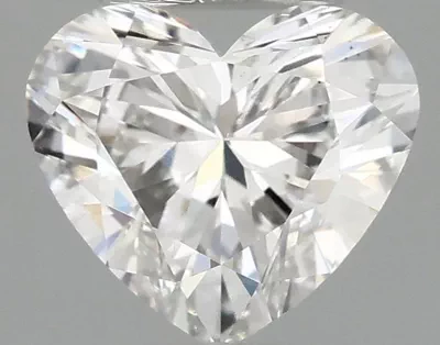 1.03ct F VS2 Rare Carat Ideal Cut Heart Lab Grown Diamond