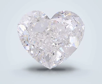 10.08ct F VVS2 Excellent Cut Heart Lab Grown Diamond