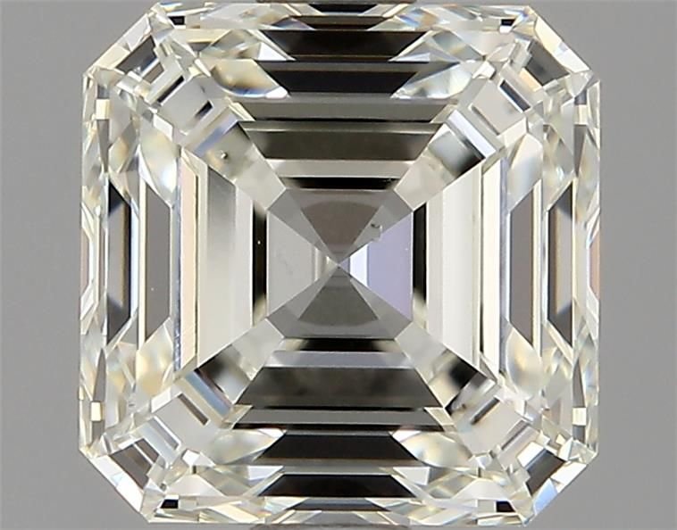 2.02ct K SI1 Rare Carat Ideal Cut Asscher Diamond