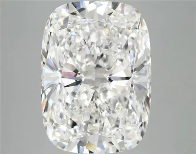 9.37ct F VVS2 Rare Carat Ideal Cut Cushion Lab Grown Diamond