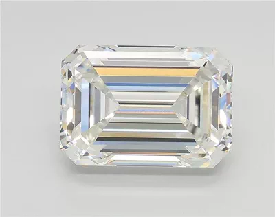 4.01ct H VVS2 Rare Carat Ideal Cut Emerald Lab Grown Diamond