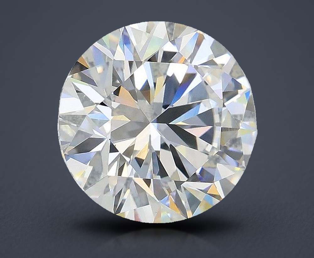 2.31ct E VVS2 Excellent Cut Round Lab Grown Diamond