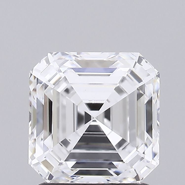 1.57ct D VVS2 Rare Carat Ideal Cut Asscher Lab Grown Diamond