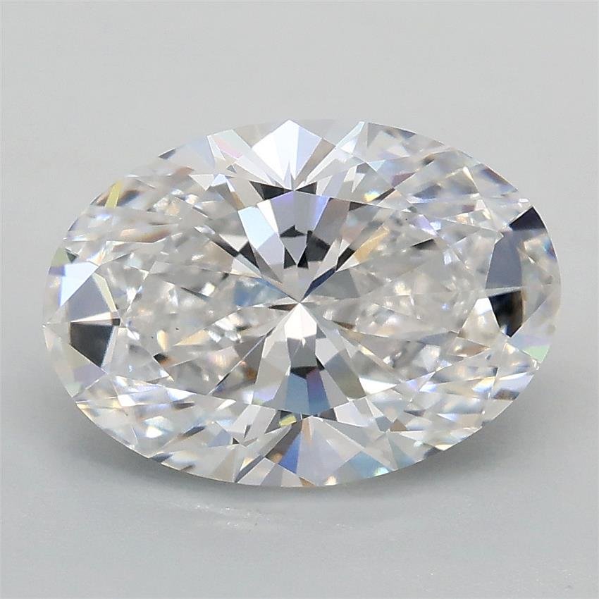 2.08ct D VS1 Rare Carat Ideal Cut Oval Lab Grown Diamond