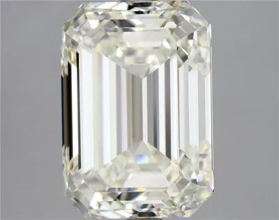 4.01ct J VVS1 Very Good Cut Emerald Diamond