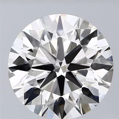 5.14ct H VS2 Rare Carat Ideal Cut Round Lab Grown Diamond