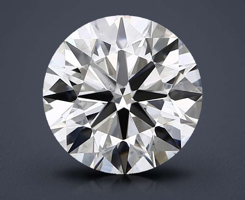 5.14ct H VS2 Rare Carat Ideal Cut Round Lab Grown Diamond