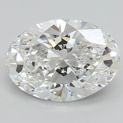1.02ct D VVS1 Rare Carat Ideal Cut Oval Lab Grown Diamond