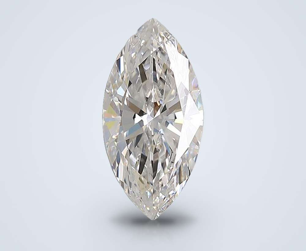 2.08ct E VS1 Rare Carat Ideal Cut Marquise Lab Grown Diamond