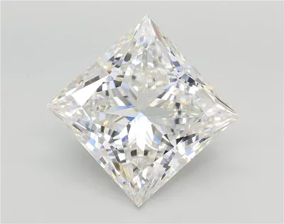 10.05ct F VS1 Very Good Cut Princess Lab Grown Diamond