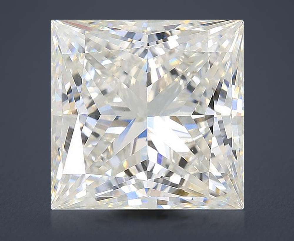 10.05ct F VS1 Very Good Cut Princess Lab Grown Diamond