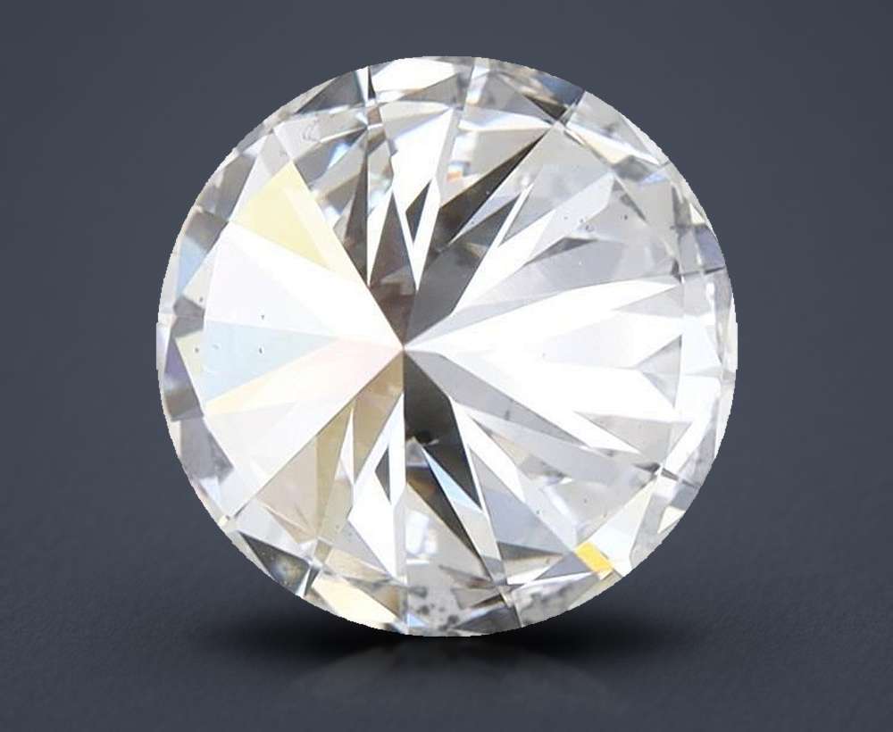 2.51ct E SI1 Excellent Cut Round Lab Grown Diamond