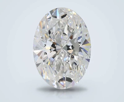2.57ct D VS1 Rare Carat Ideal Cut Oval Lab Grown Diamond