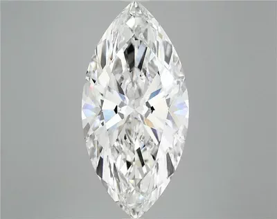 6.15ct F VS2 Rare Carat Ideal Cut Marquise Lab Grown Diamond