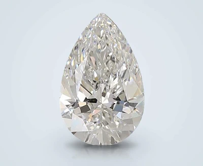 1.71ct F VS1 Rare Carat Ideal Cut Pear Lab Grown Diamond