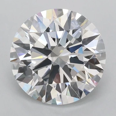 1.97ct D FL Rare Carat Ideal Cut Round Lab Grown Diamond
