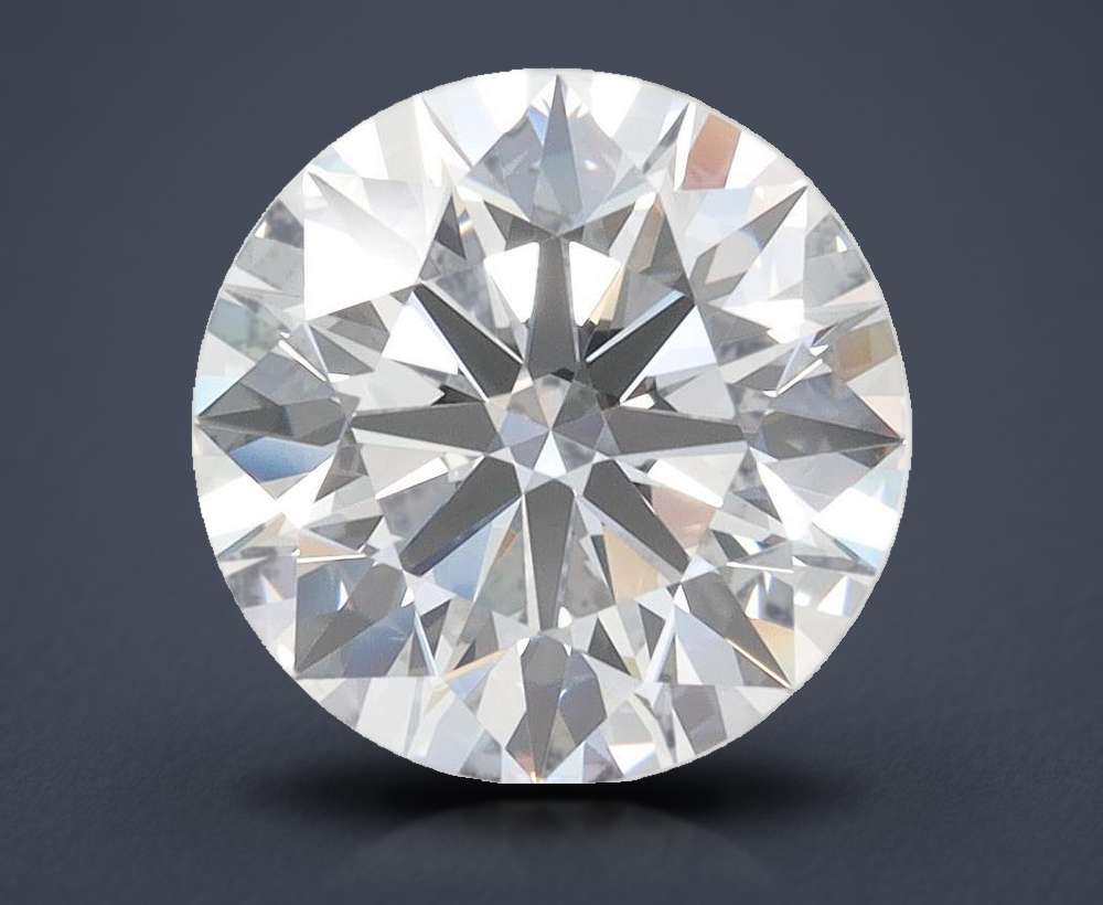2.93ct D IF Rare Carat Ideal Cut Round Lab Grown Diamond