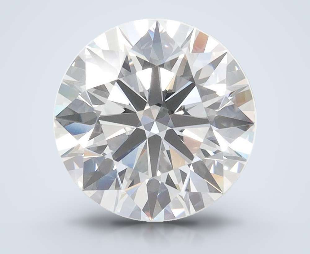 2.93ct D IF Rare Carat Ideal Cut Round Lab Grown Diamond