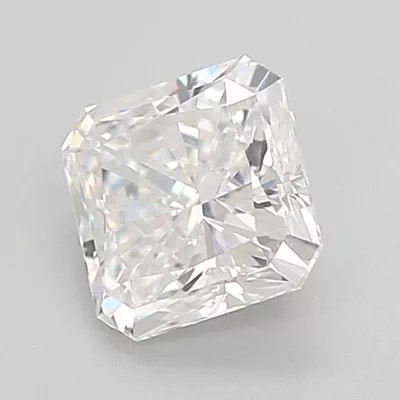 1.21ct D VVS2 Rare Carat Ideal Cut Radiant Lab Grown Diamond