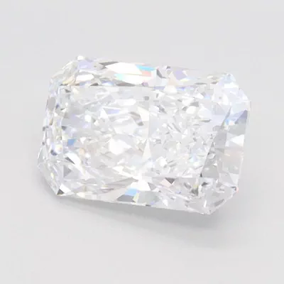 1.58ct E IF Rare Carat Ideal Cut Radiant Lab Grown Diamond
