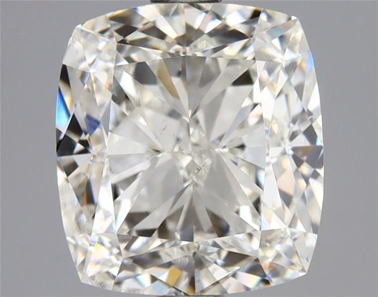 3.02ct I SI1 Rare Carat Ideal Cut Cushion Diamond