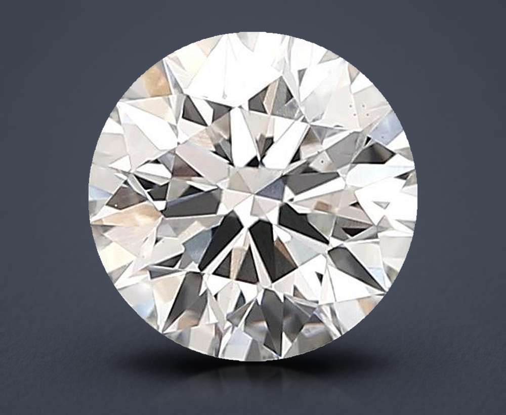 1.58ct F VS1 Rare Carat Ideal Cut Round Lab Grown Diamond