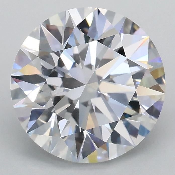 2.07ct D VVS2 Rare Carat Ideal Cut Round Lab Grown Diamond