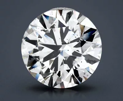 5.25ct D SI2 Rare Carat Ideal Cut Round Diamond