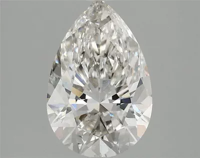 2.10ct H VS1 Rare Carat Ideal Cut Pear Lab Grown Diamond