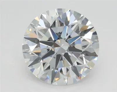 2.22ct D VS1 Rare Carat Ideal Cut Round Lab Grown Diamond
